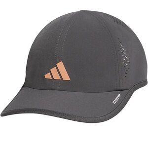 Adidas Gray Cap with Orange Logo